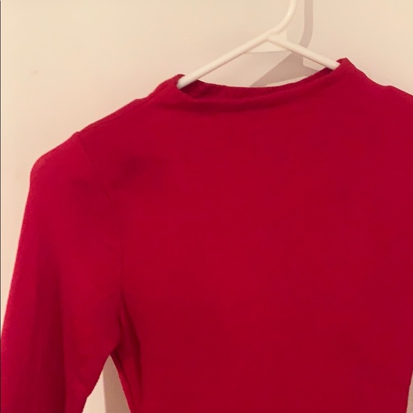 Naked Wardrobe Red Dress - Picture 2 of 3